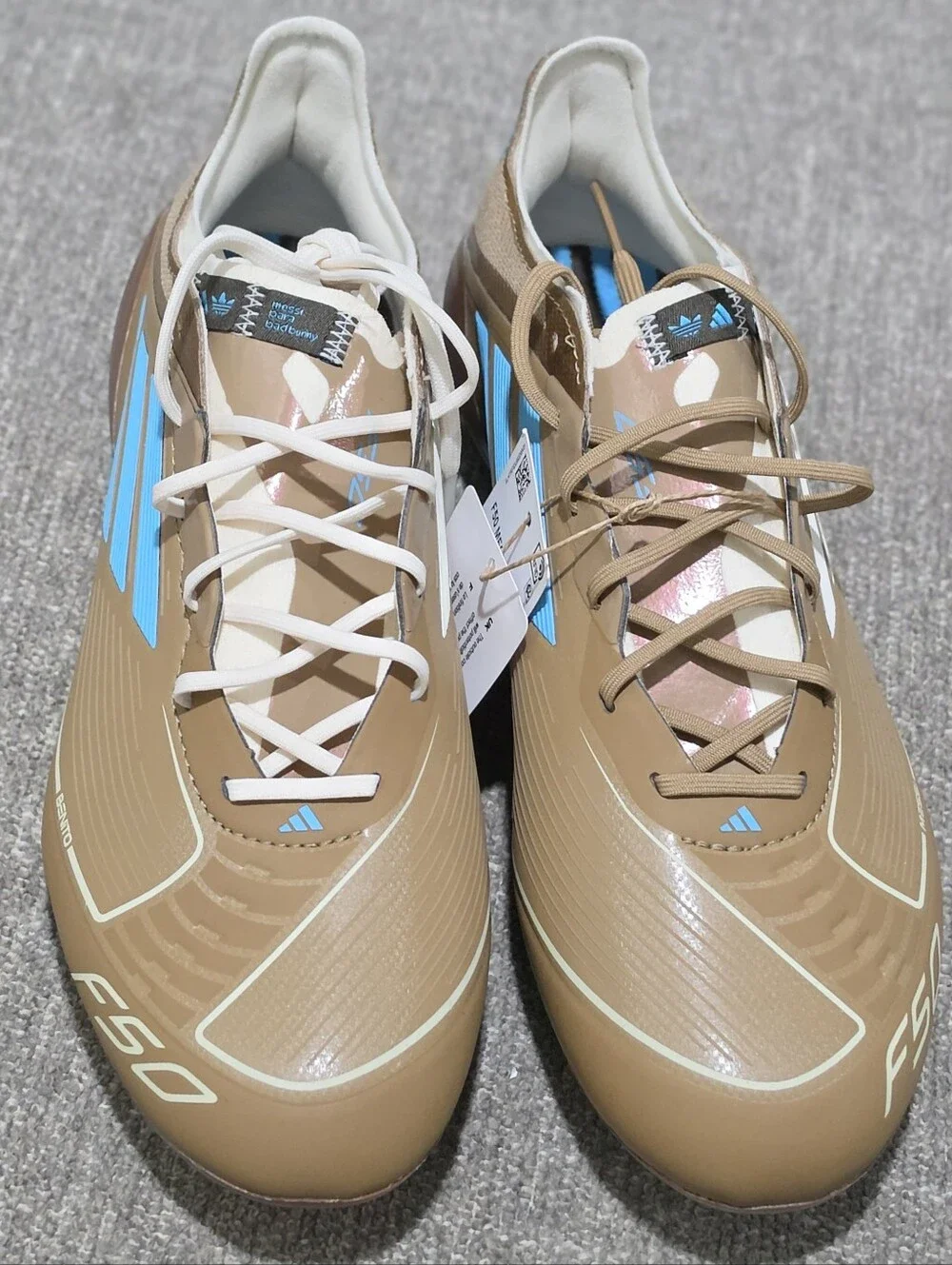 Adidas F50 Elite Messi x Bad Bunny Cardboard IH7338 Size MEN 6.5
